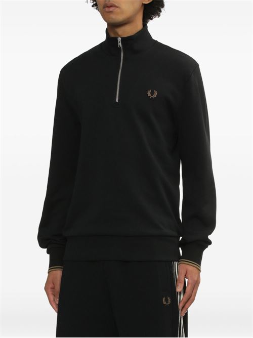 Felpa uomo mezza zip FRED PERRY | M3574S77